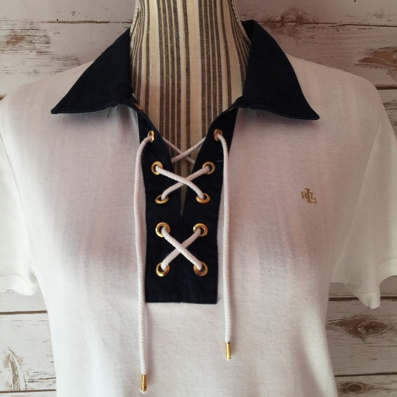 Lauren Ralph Lauren Polo Size Large - Picture 2 of 8